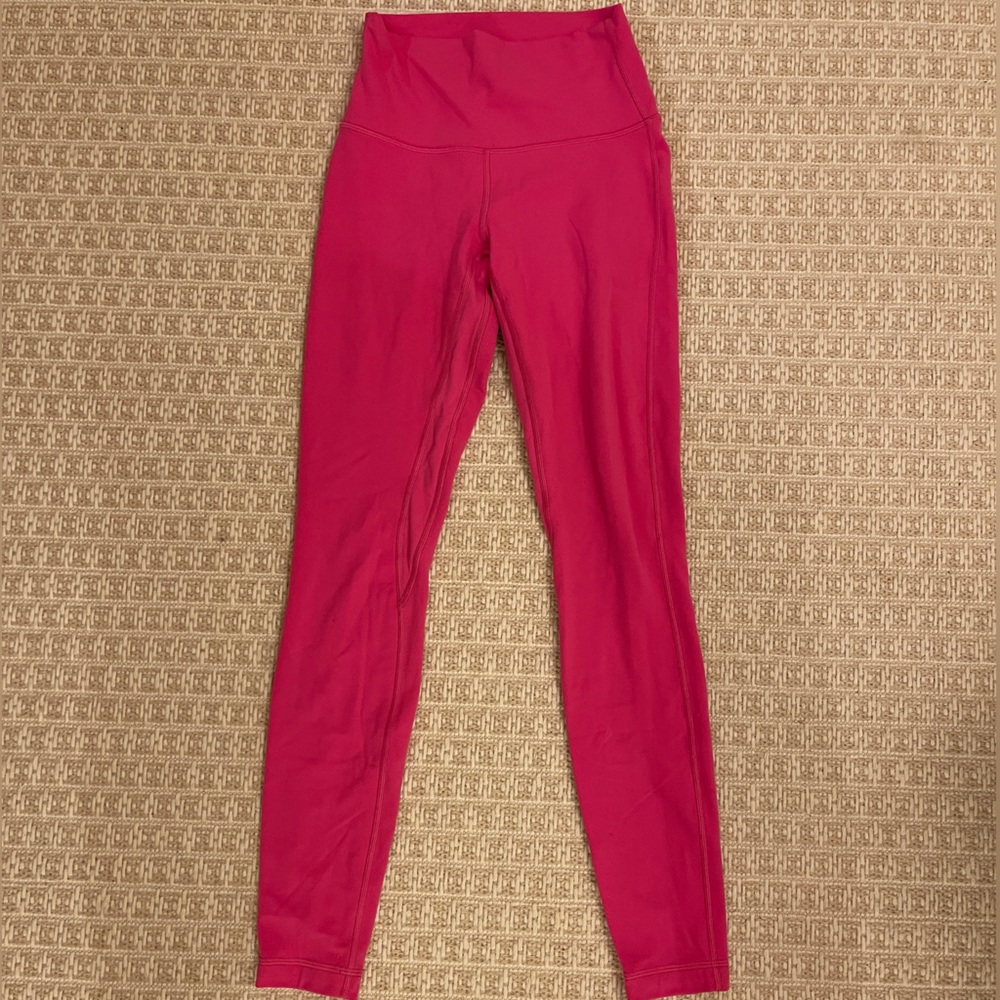 LULU sonic pink align leggings